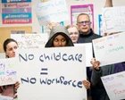 Civil Rights Groups Sue Trump Over Childcare Cuts