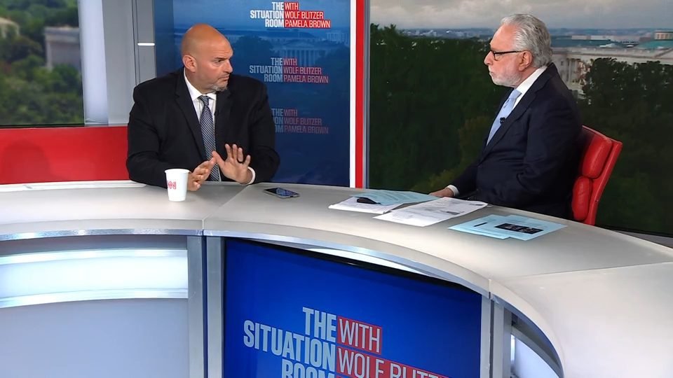 Fetterman Won’t Back El-Sayed After Michigan Primary Win