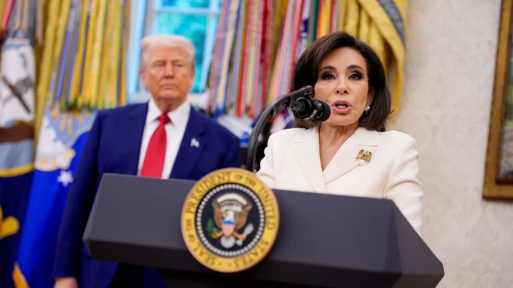 Trump Criticizes Pirro for Dropping Pool Vandalism Case