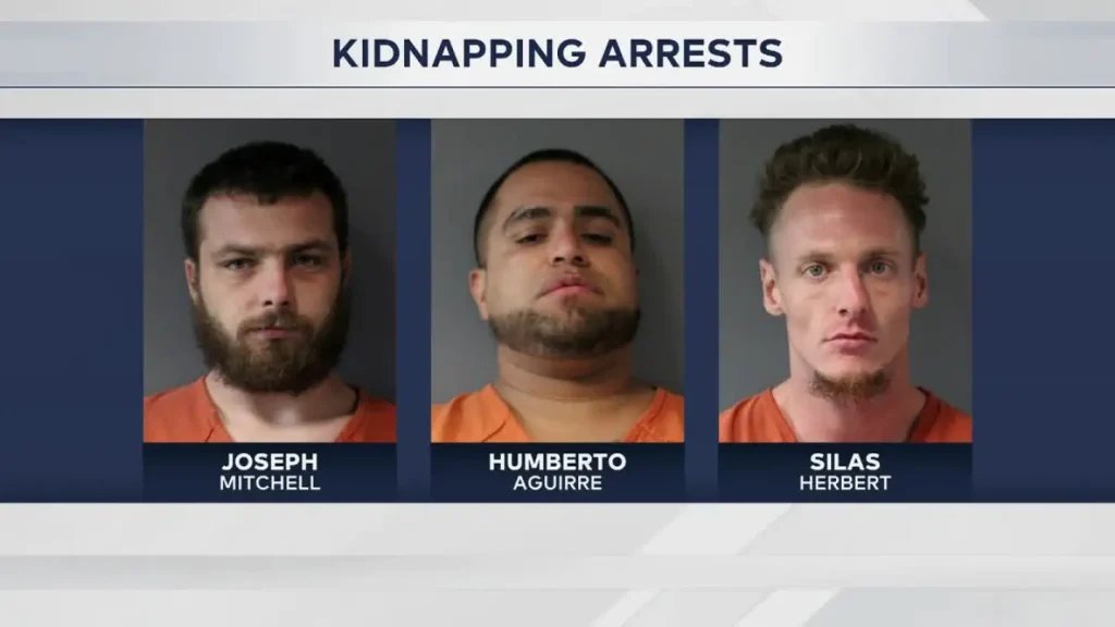 Three Men Accused of Kidnapping, Extorting Victim’s Mom