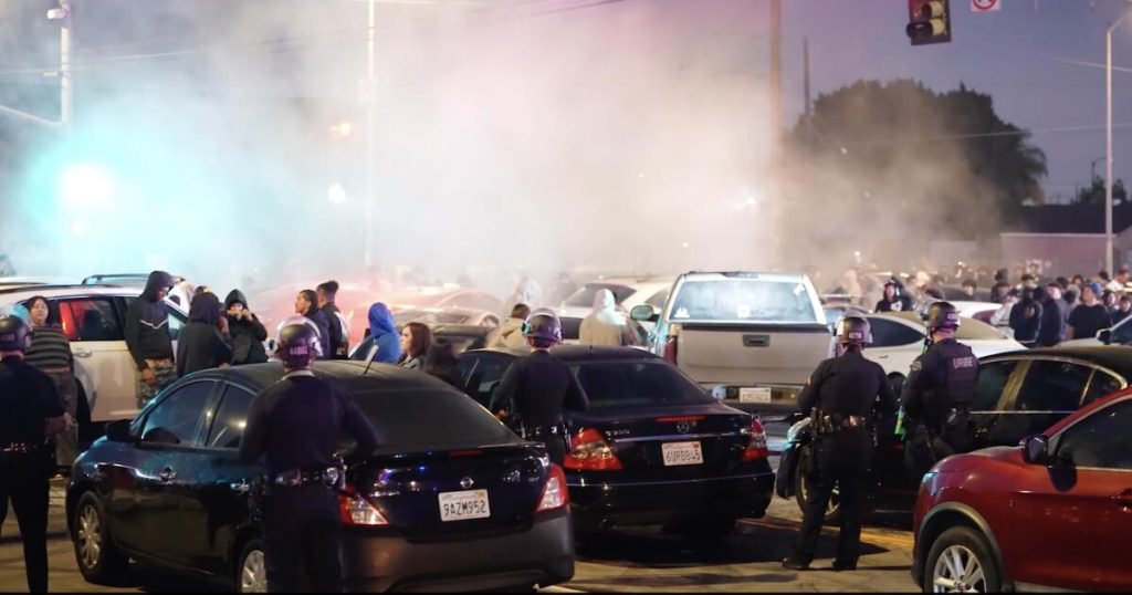 LAPD Impounds 160 Cars in Labor Day Street Takeover Crackdown