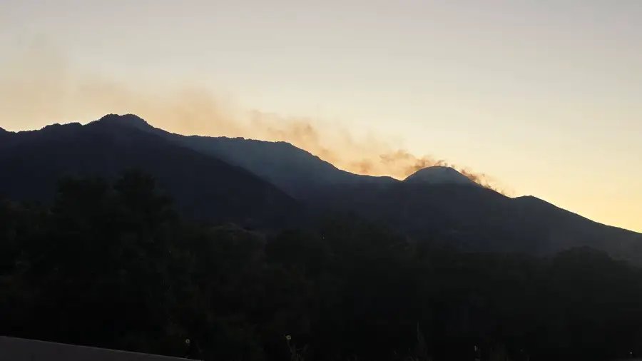 Motorcyclist killed in pileup during fire road closures