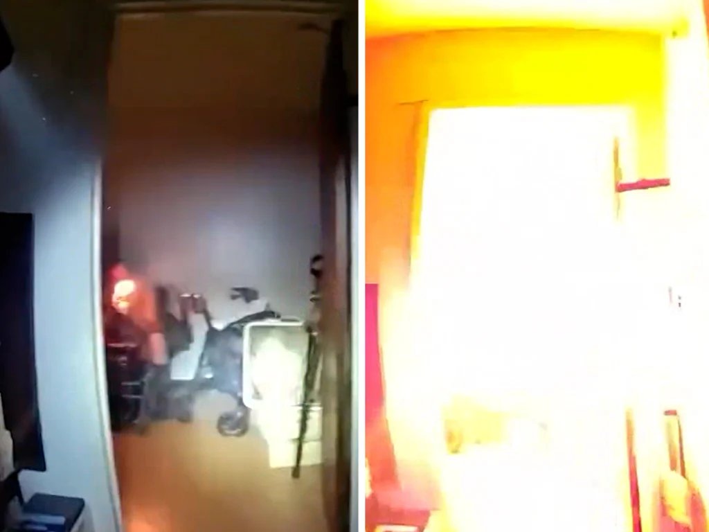 Man Attacks Cops with Homemade Flamethrower