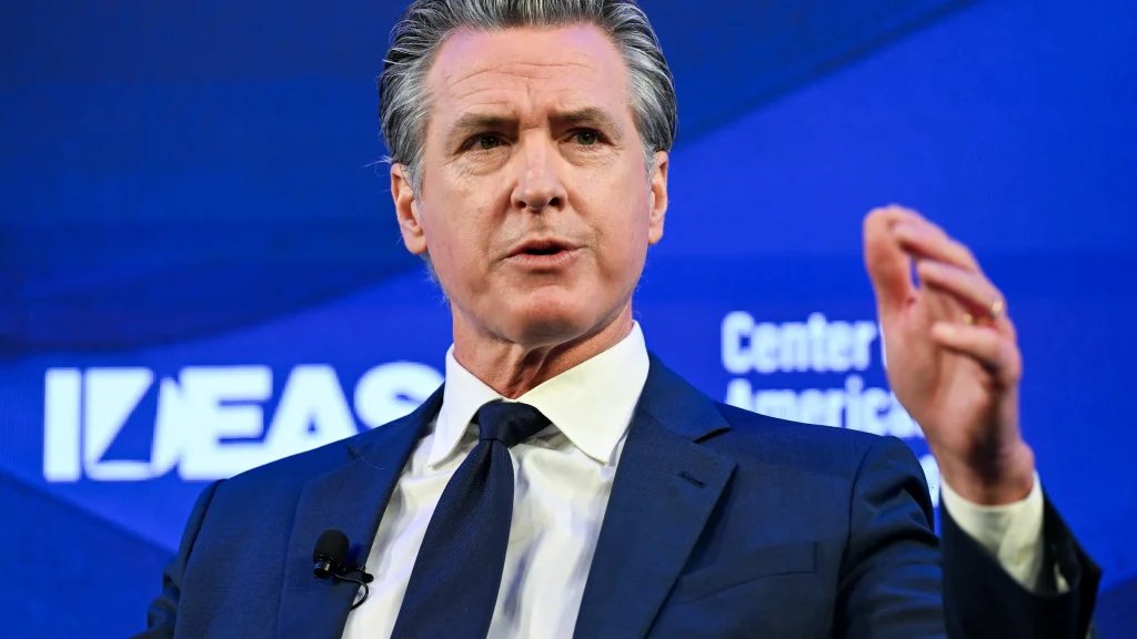 Newsom Calls Trump’s Speech “Make Believe”