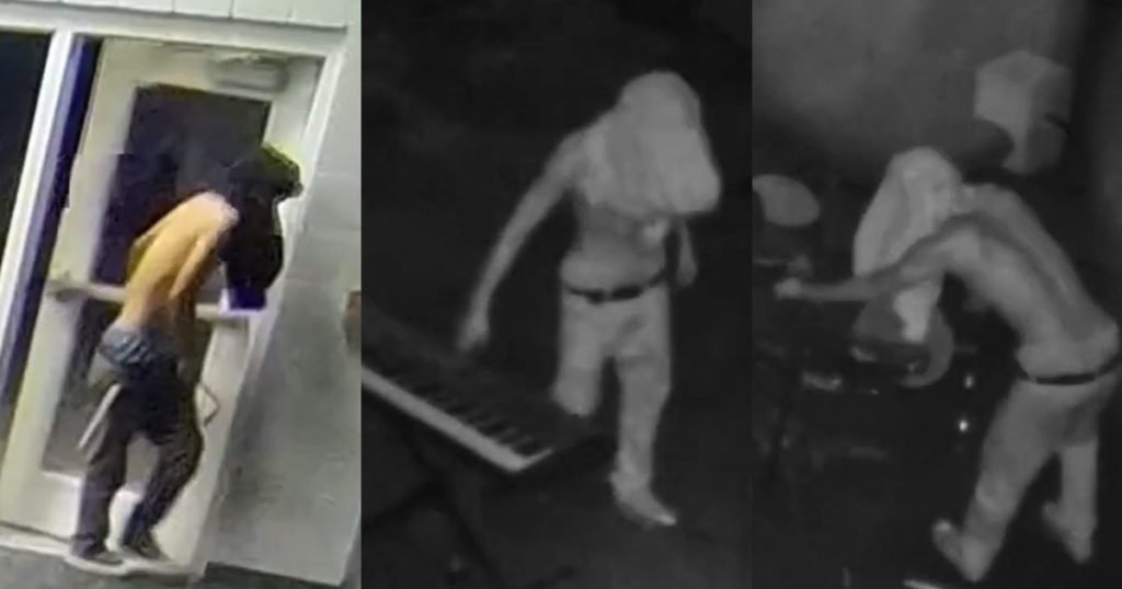 Surveillance and Street Cameras Help Capture Church Burglary Suspect