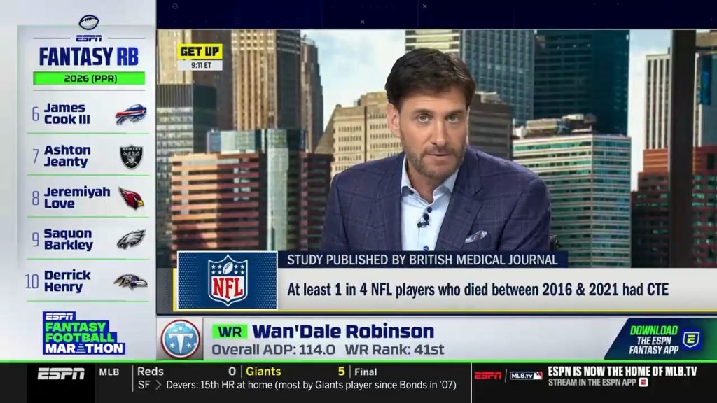 1 in 4 dead NFL players had CTE, study finds