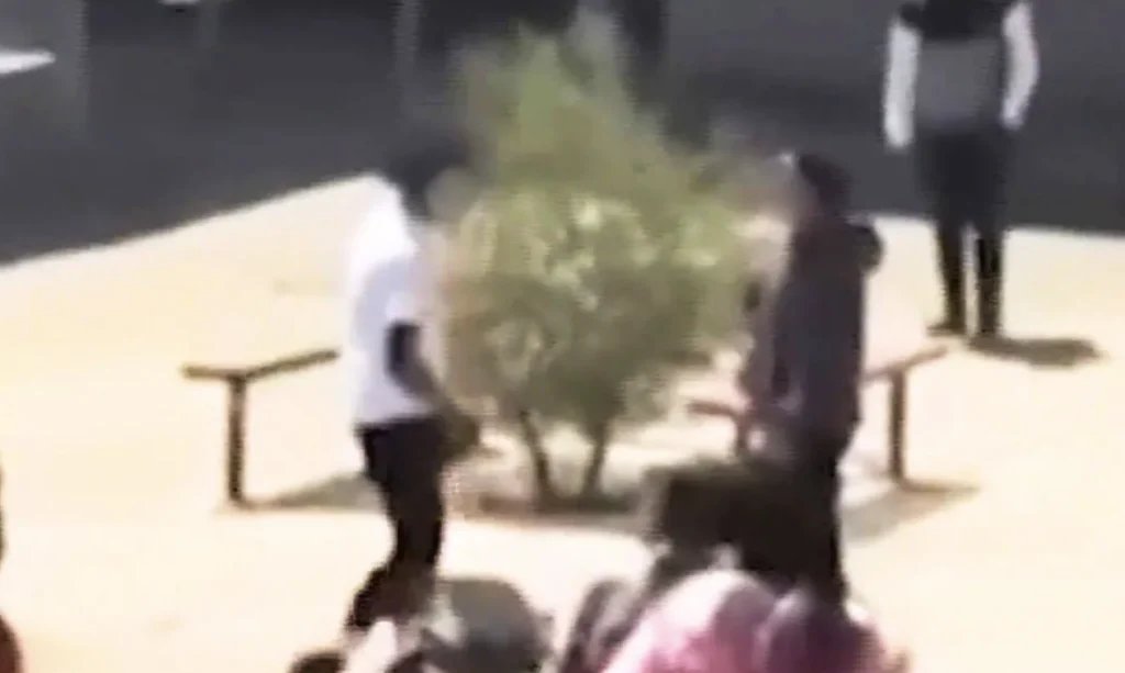 Student with big knife attacks classmate at LA high school