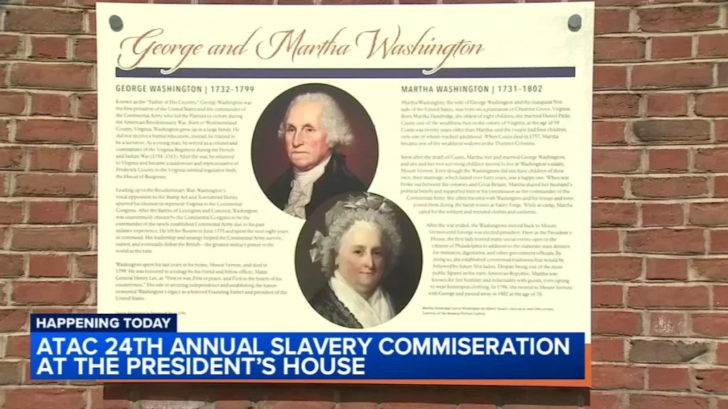 Trump Admin Removes Slavery Panels at Washington’s House