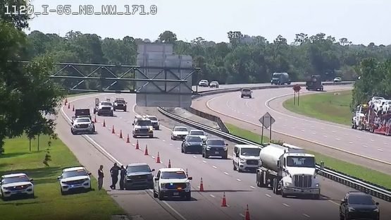 Vehicle Fire Claims Three Lives on I-95 in Palm Bay Collision