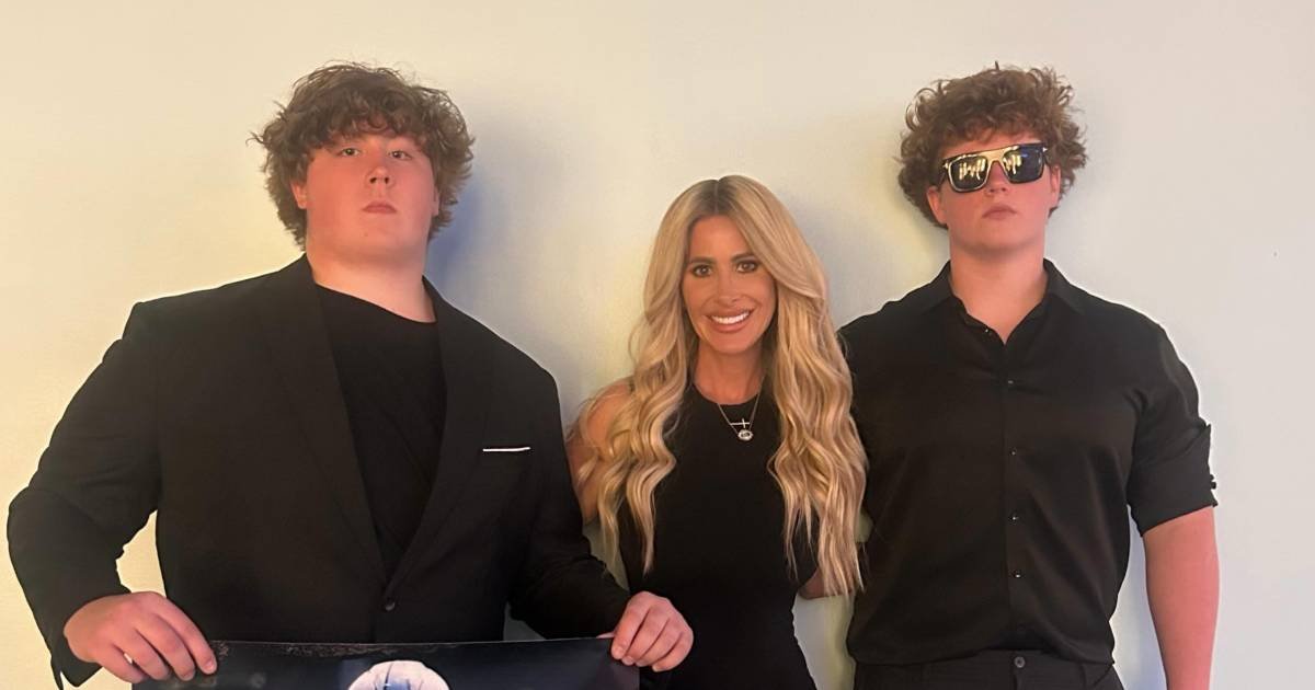 Kim Zolciak's sons accused of 'throwing firecrackers and eggs' at equestrian camp... amid teen KJ's not guilty plea in sexual assault case