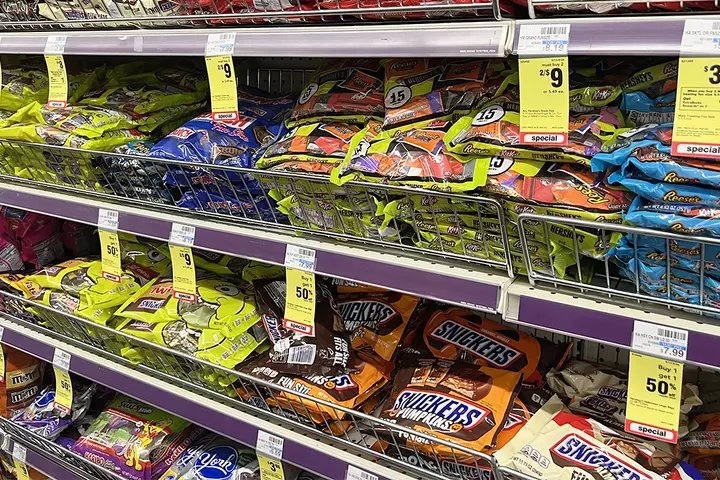 Halloween candy prices jump 8.1% as Americans prepare to spend billions on treats