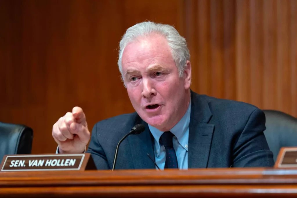Van Hollen Eyes 2028 Democratic Presidential Race