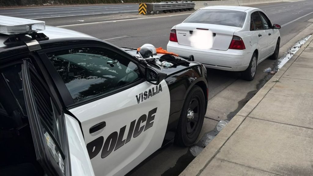 Man Arrested in Visalia Burglary on West Tulare Ave