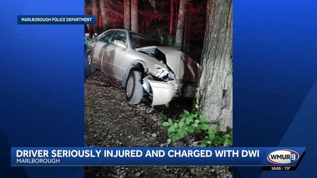 Man crashes into tree, charged with aggravated DWI