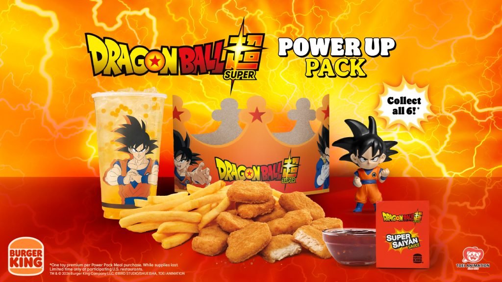 Burger King Launches Dragon Ball Super Menu with Exclusive Figurines
