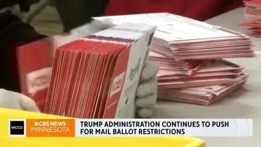 Trump Pushes to Limit Mail-in Ballots Ahead of Midterms