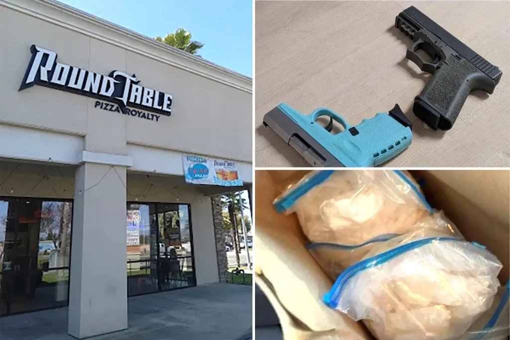 Pizza shop hid 40 pounds of meth, feds say