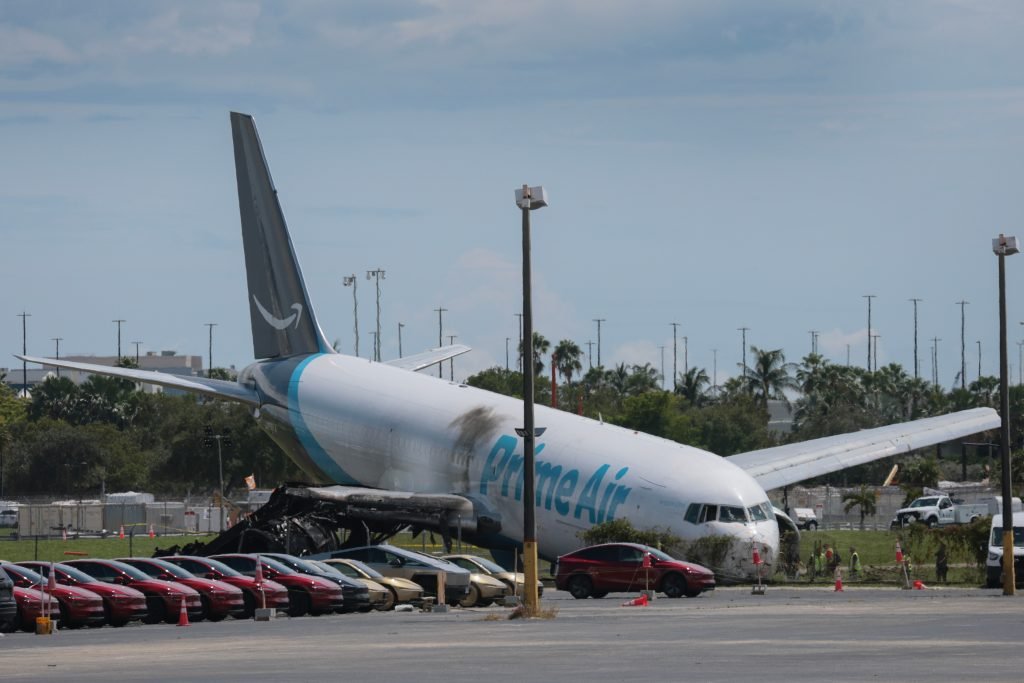 Amazon plane operator faces safety complaints after Miami crash kills 5