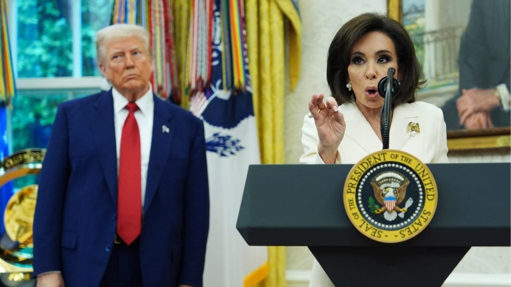 Trump Meets with U.S. Attorney Pirro as Job Hangs in Balance