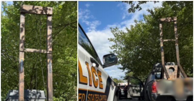 Man Arrested With Wooden Guillotine at Supreme Court