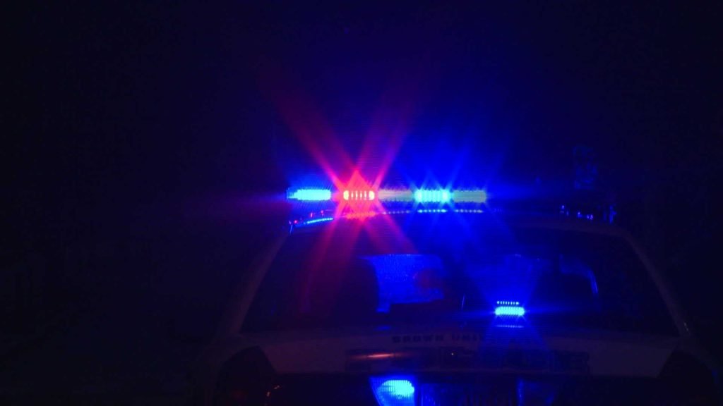 Gun fired from sedan during 3-town chase