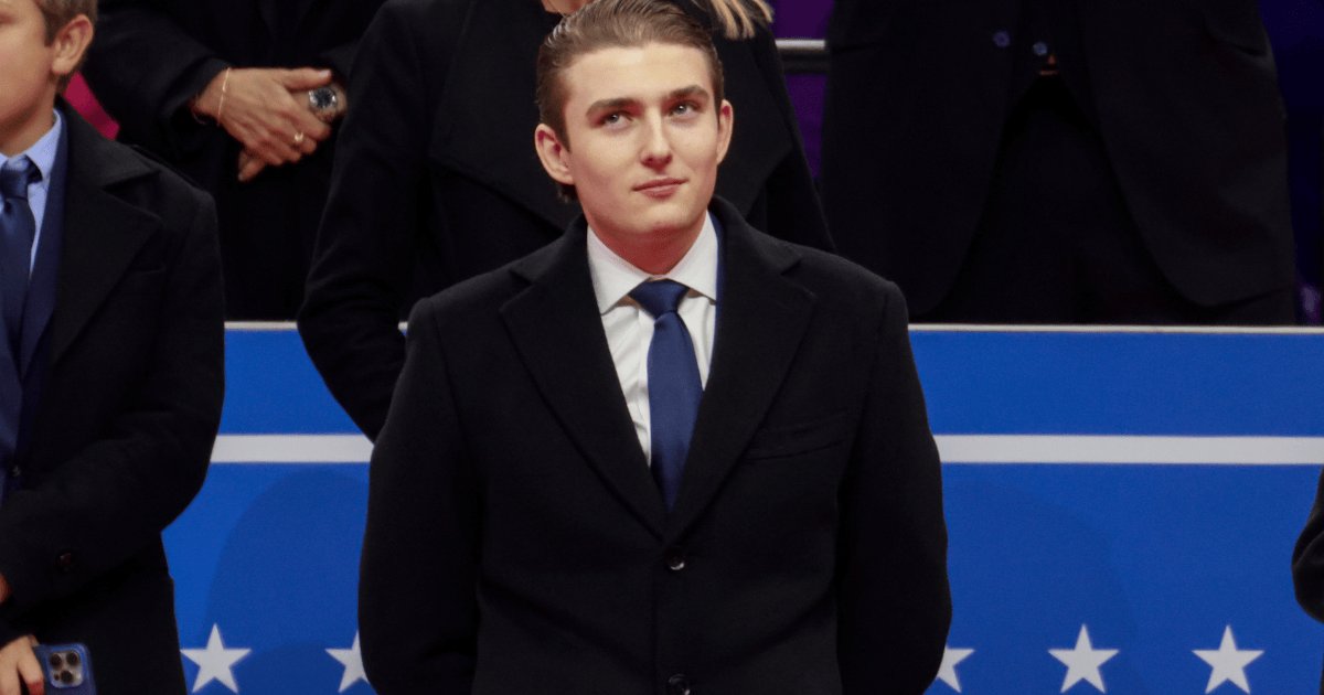 Barron Trump, 20, Adopts Casual Style as He Launches New Beverage Brand