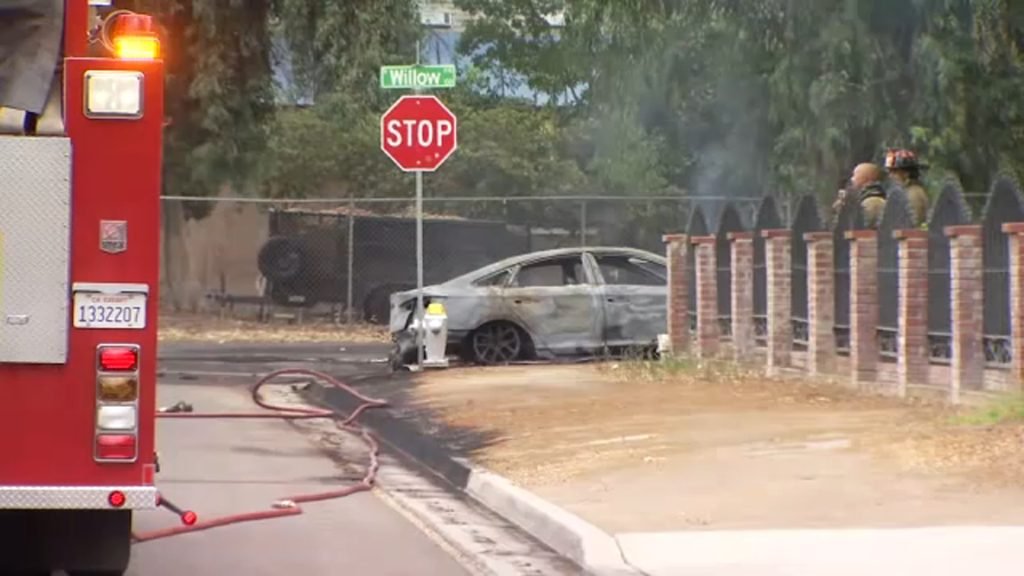 Fiery crash kills 1, knocks out power to 3,000