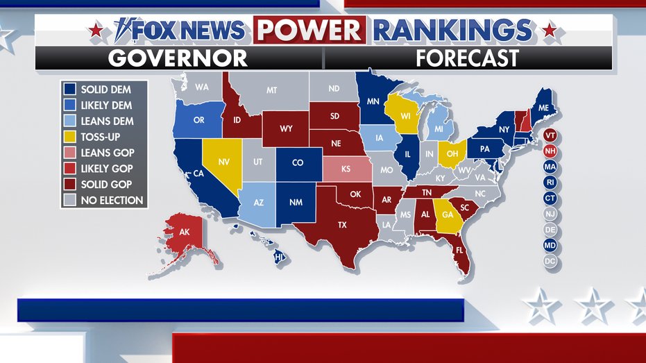 36 States Pick Governors—Which Party Wins?