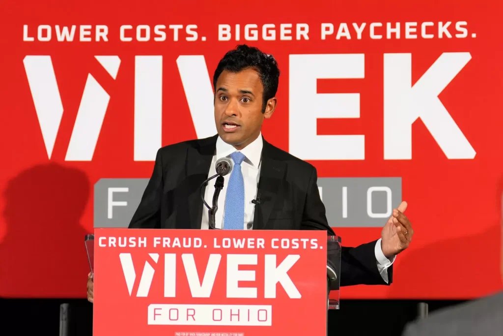 Ramaswamy Outspends Acton 25-to-1 in Ohio Governor Race