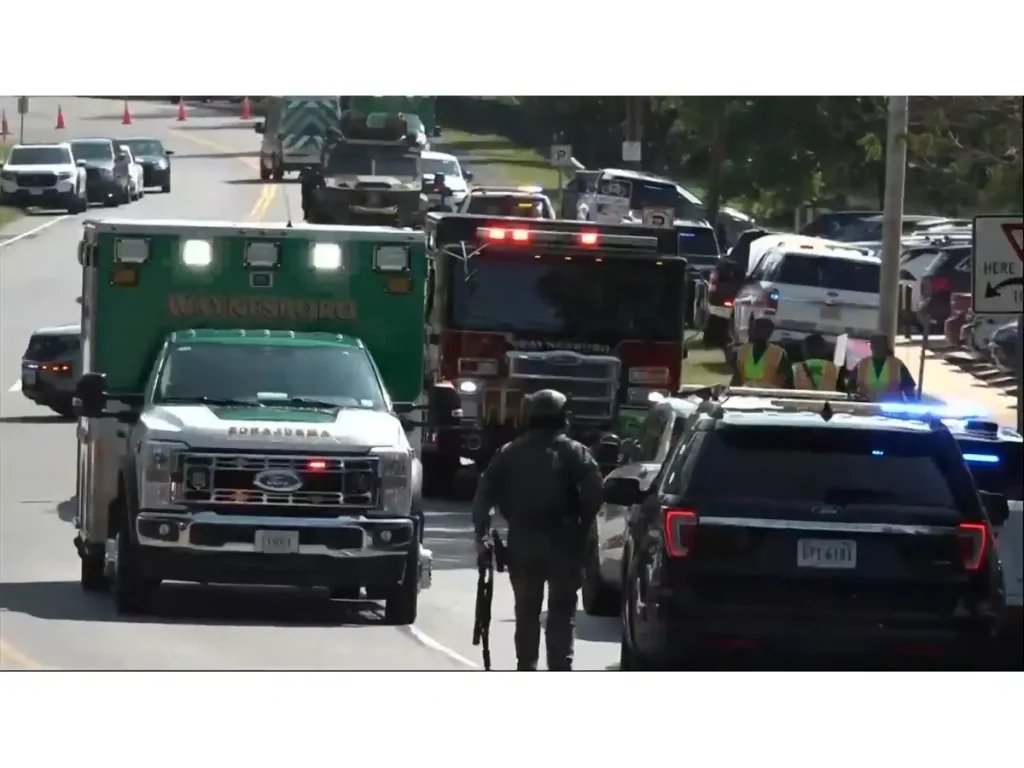 Gunman Shot Dead After Forcing Into VA School