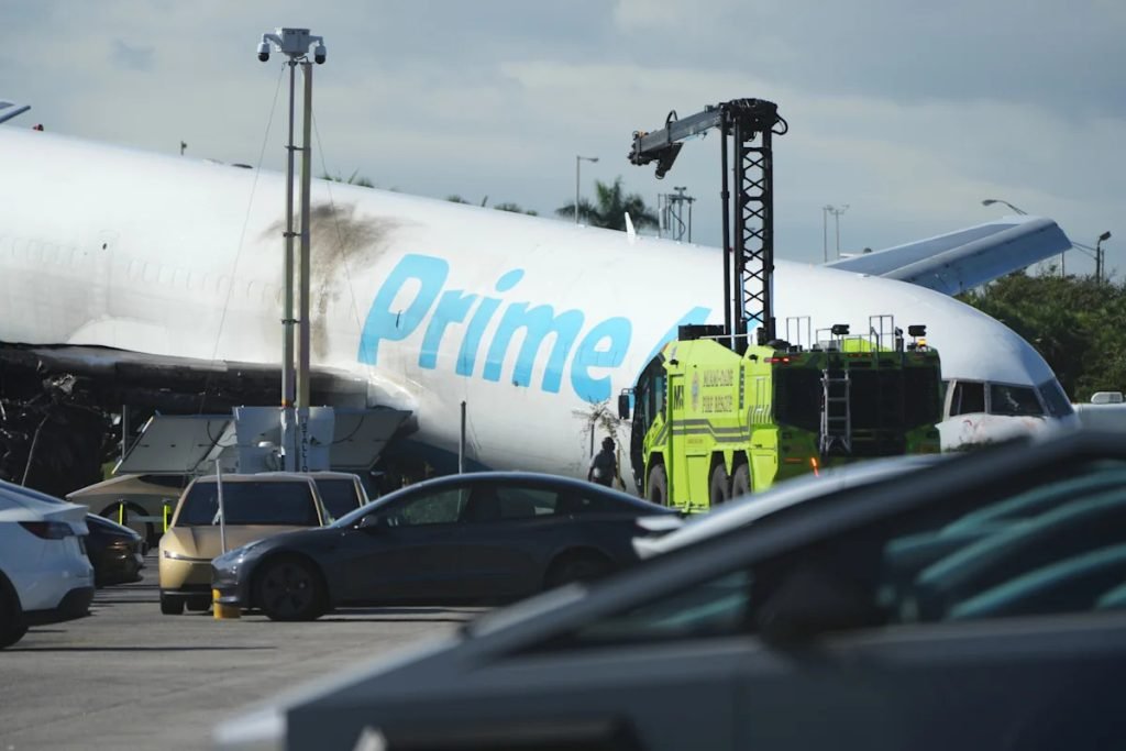 Amazon cargo jet crashes at Miami airport, kills 5