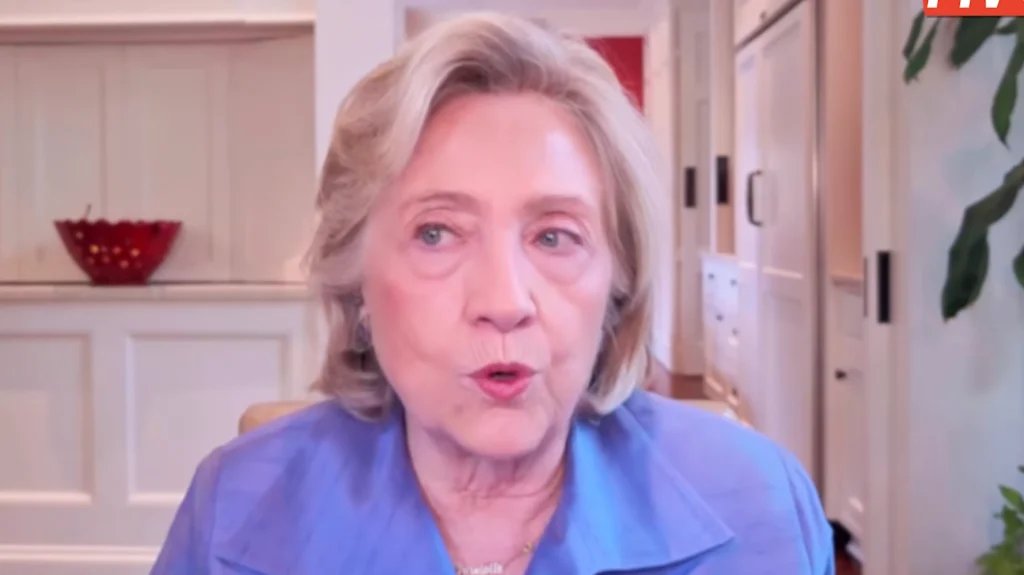 Clinton Compares Trump’s White House Decor to Saddam’s Palaces