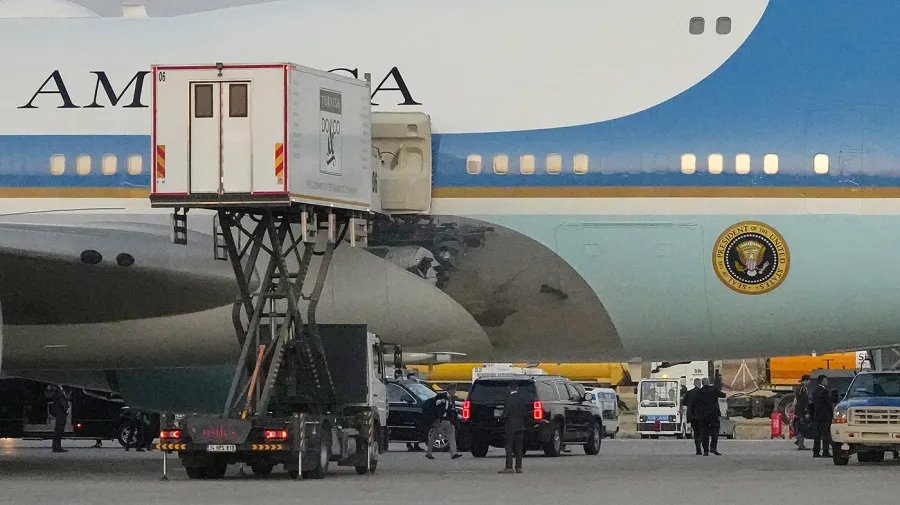 Trump Used Catering Truck to Switch Planes in Turkey