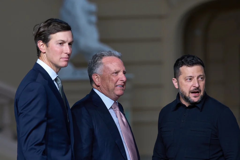 Kushner and Witkoff Feel Good on Ukraine Peace Push
