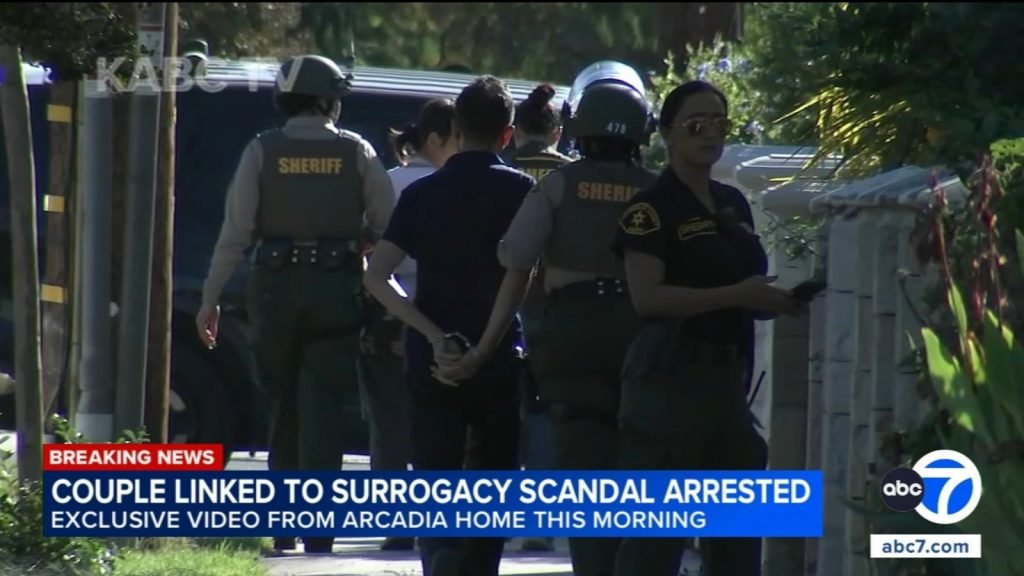 Arcadia Couple Faces $20M Bail in Surrogacy Child Abuse Case