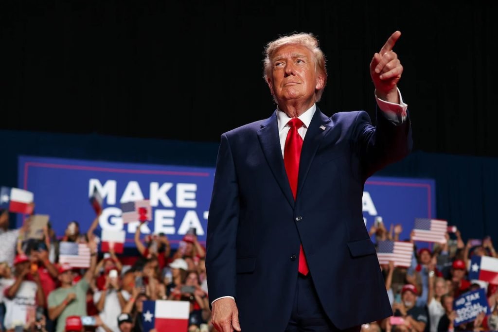 Trump Courts Latino and Blue-Collar Voters in Texas Amid GOP Concerns