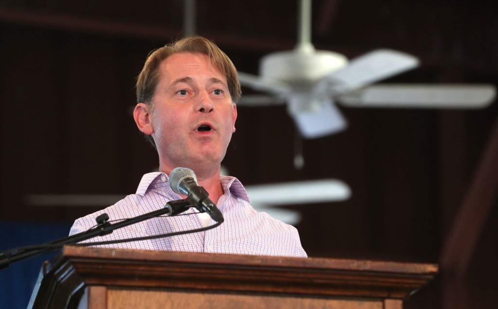 Adams Won’t Run for Governor, Backs Comer Instead