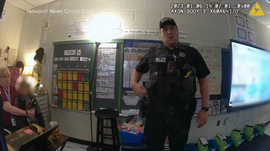 Body Cam Footage Reveals 6-Year-Old’s Profanity After Teacher Shooting