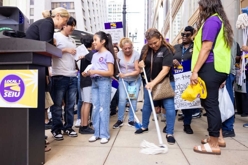 Chicago Teachers Union and SEIU Back Rival Candidates