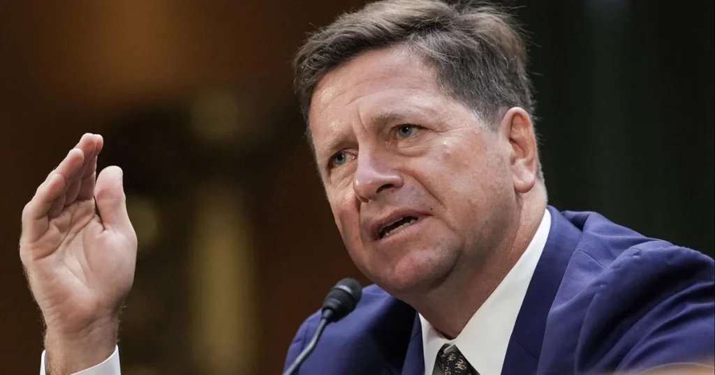 Jay Clayton Faces Senate Grilling for Intelligence Chief Role