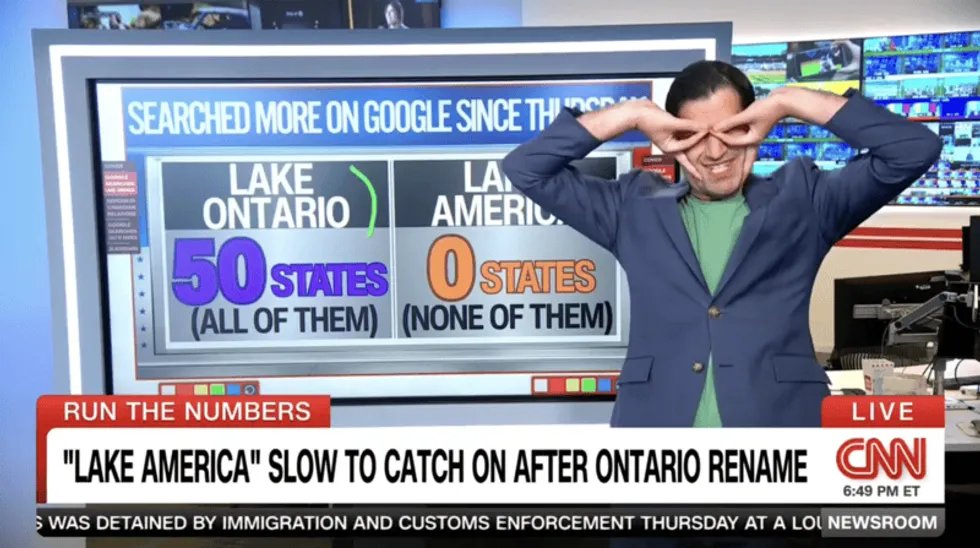 Trump Renames Lake Ontario, But Americans Won’t Call It That