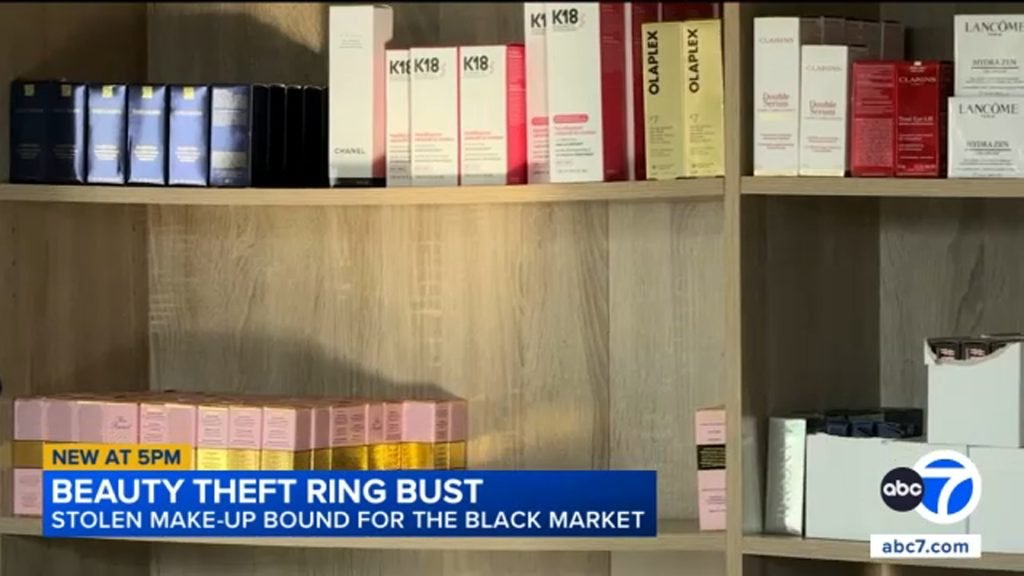$153K in stolen beauty products found in Downey