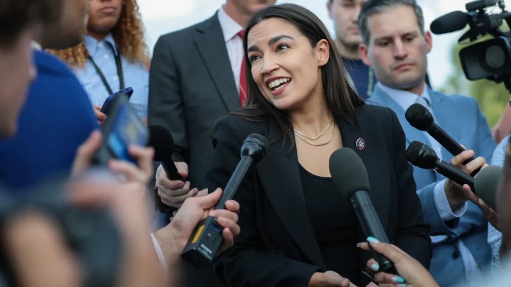 AOC Won’t Rule Out 2028 Run or Challenge to Schumer