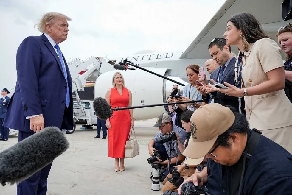 Trump Says Navy Deployment “Not Nearly Long Enough”