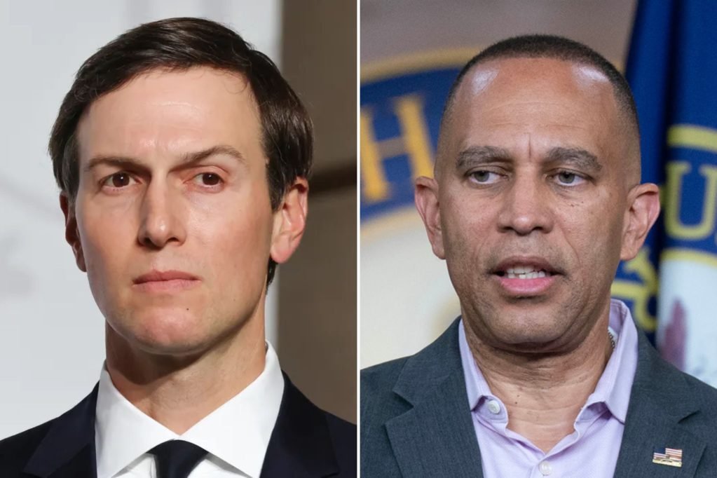 Jeffries Meets Kushner to Find Common Ground