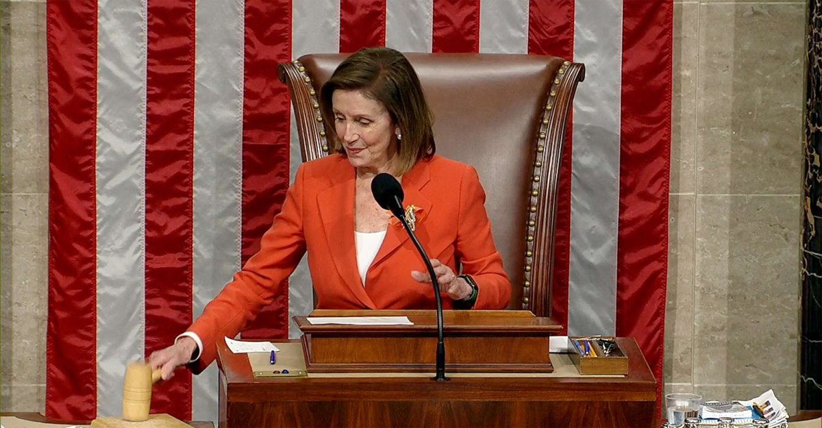 Nancy Pelosi Holds A Press Conference Regarding Passage Of Gun Violence Prevention Legislation
