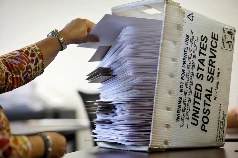 Trump Mails in Ballot While Calling Mail Voting “Cheating”