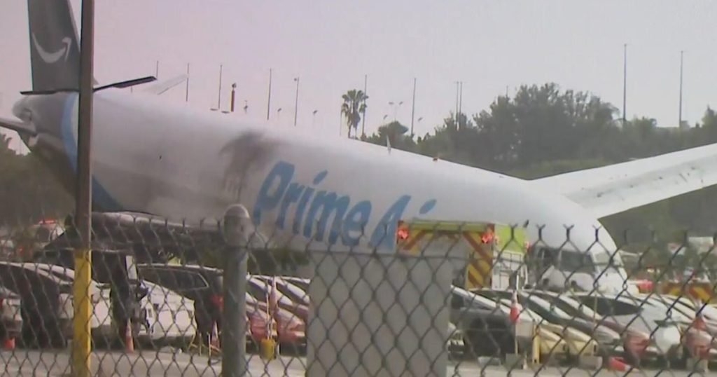 Amazon cargo plane crashes in Miami, killing 5