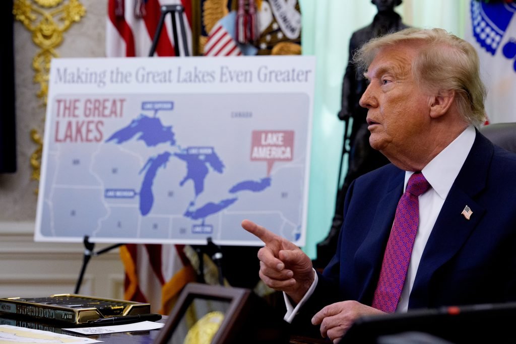 Trump Signs Order Renaming Lake Ontario to Lake America