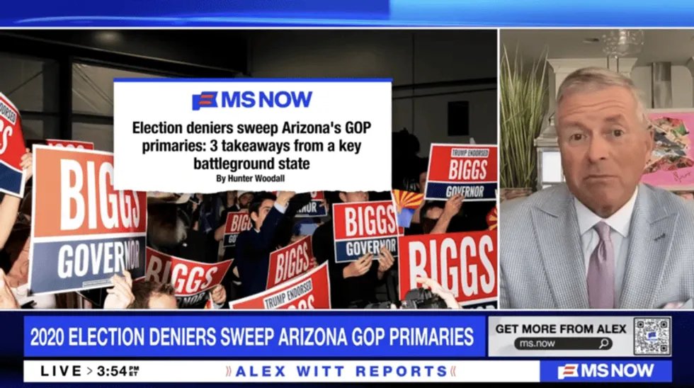 Ex-Republican: MAGA Wins in Arizona Will Hurt Party